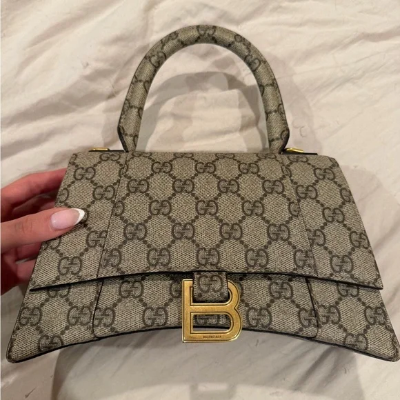 Gucci x Balenciaga The Hacker Project Hourglass bag small - Picture 1 of 8